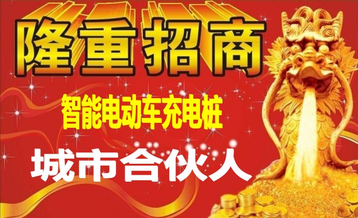 10路電動車智能充電樁，誠招城市合伙人